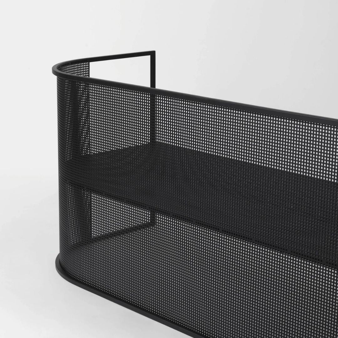 Kristina Dam Studio Bauhaus Lounge Bench, Sort