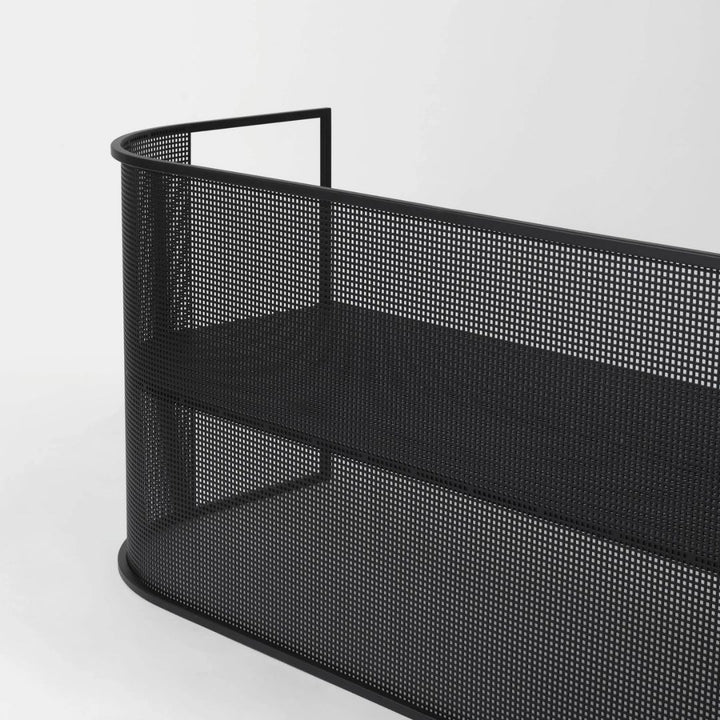 Kristina Dam Studio Bauhaus Lounge Bench, Sort