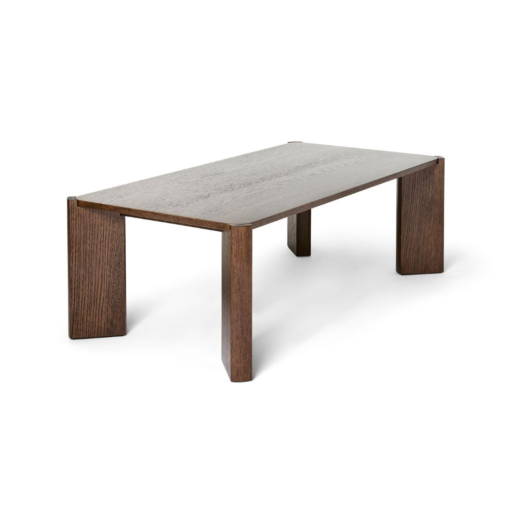 Liam Firkantet Sofabord 110x55 - Burned Oak