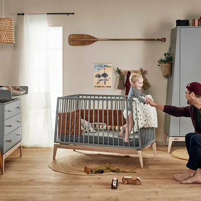 Leander Luna™ Babyseng, 120x60 cm, Grå