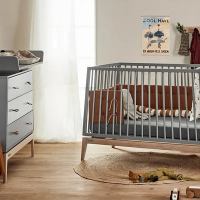 Leander Luna™ babyseng, 140x70 cm, Grå