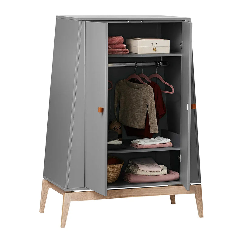Leander Luna™ Garderobeskab, lille, Grå