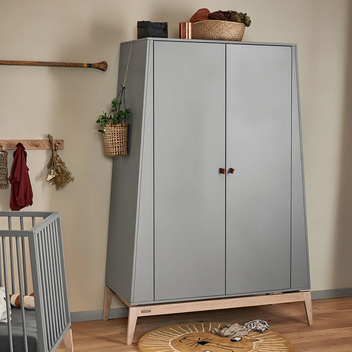 Leander Luna™ Kleiderschrank, groß, Grau