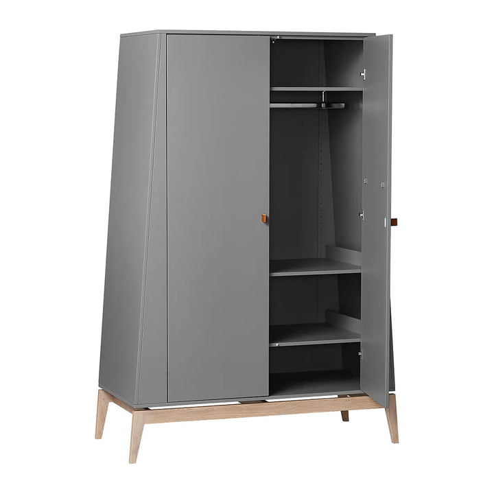 Leander Luna™ Kleiderschrank, groß, Grau