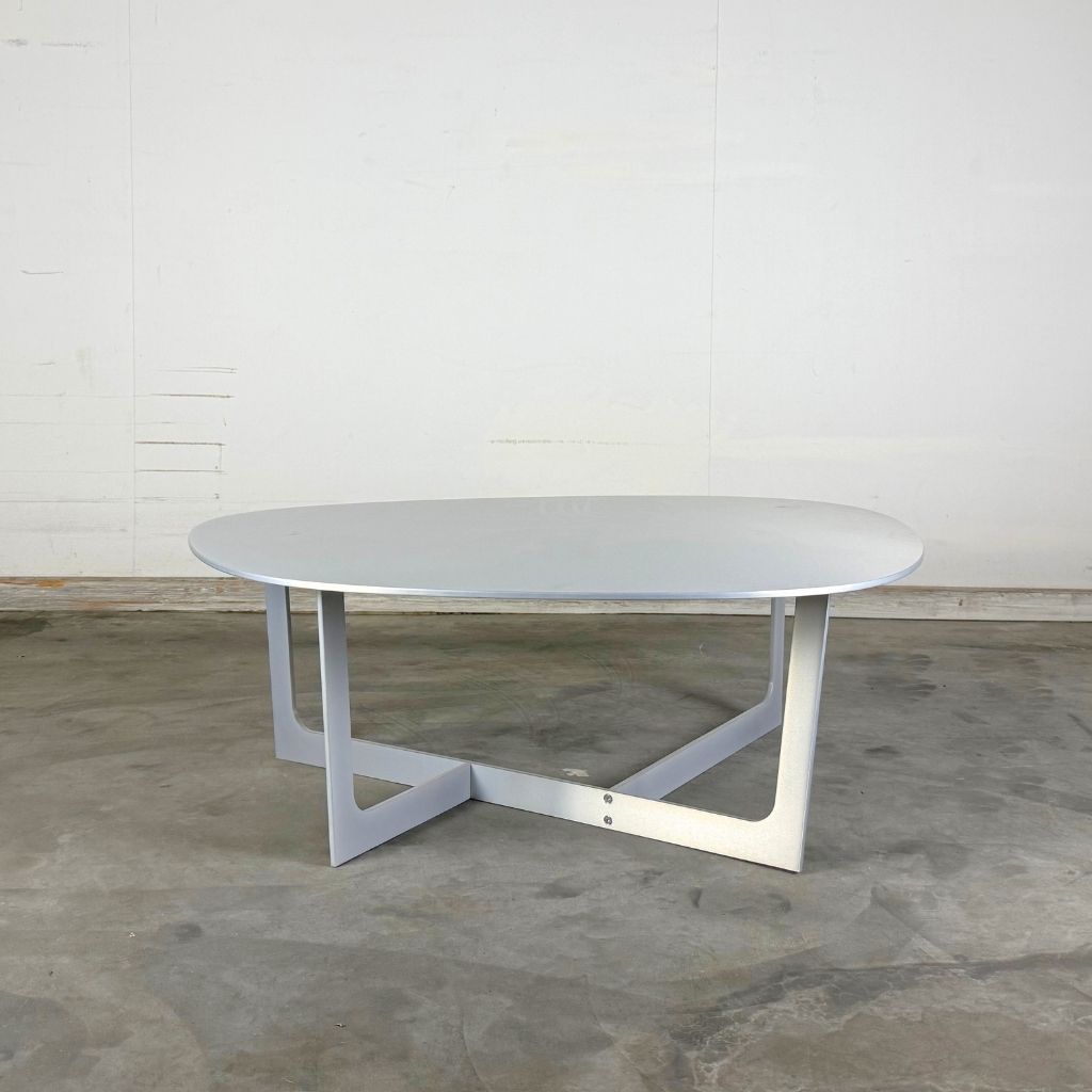 Fredericia Furniture Insula Sofabord - Børstet Alu, H:34