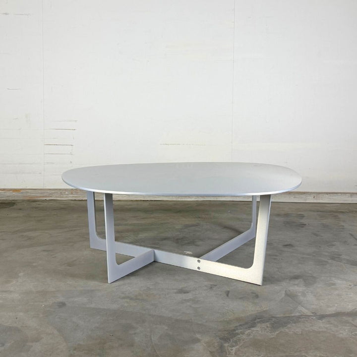 Fredericia Furniture Insula Sofabord - Børstet Alu, H:34