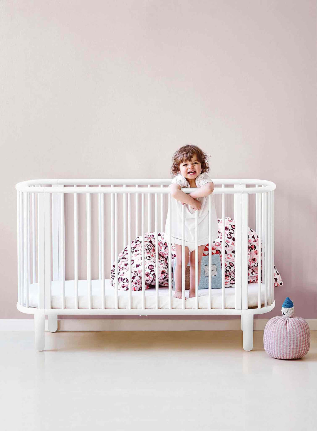 FLEXA Tremmeseng 140x70cm, Hvid