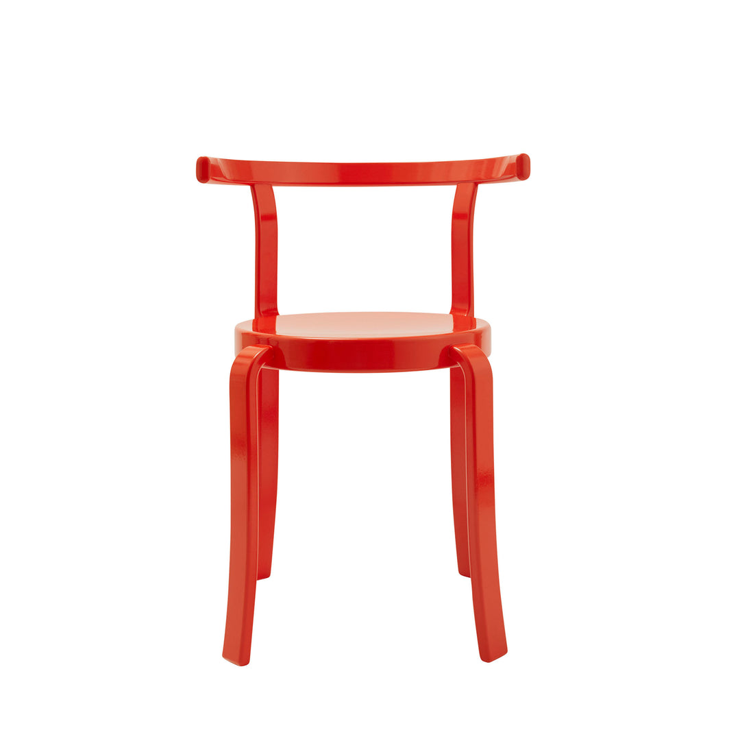 Magnus Olesen 8000 Series Chair, Red High Gloss