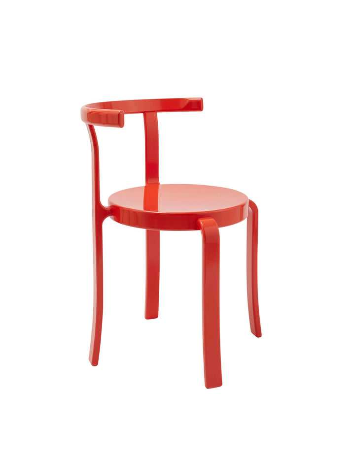 Magnus Olesen 8000 Series Chair, Red High Gloss
