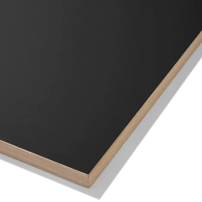 Egon Eiermann Bord, 160x80 cm, Sort / Sort