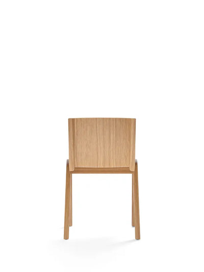 Audo Copenhagen Ready Dining Chair, Naturlig Eg, Cognac Læder