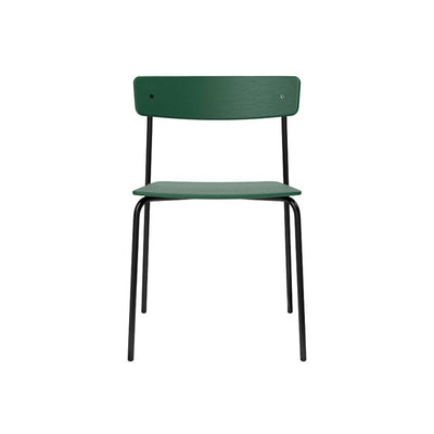 TAKT Cross Chair Tube Stol, Chrome green eg