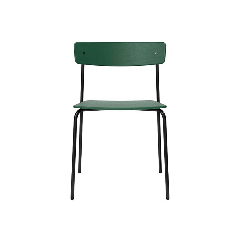 TAKT Cross Chair Tube Stol, Chrome green eg