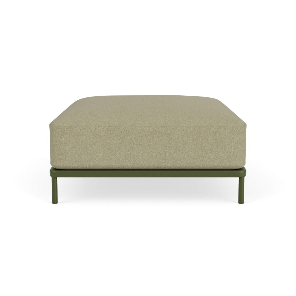Vincent Outdoor Fodskammel - Clary Sage Green, Olive Green Steel
