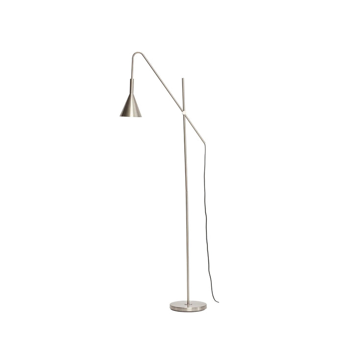 Hübsch Rope Gulvlampe Nikkel