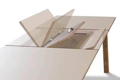 Fredericia Ana Bord 6490, L 220-320, Eg / Almond Laminat