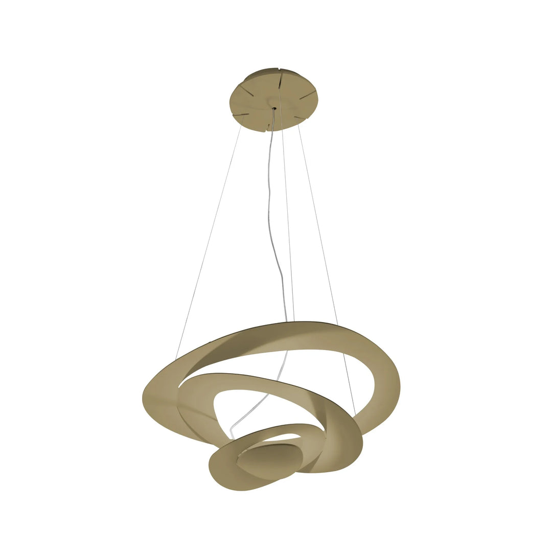 Artemide Pirce Mini Suspension Pendel LED, Guld 3000K