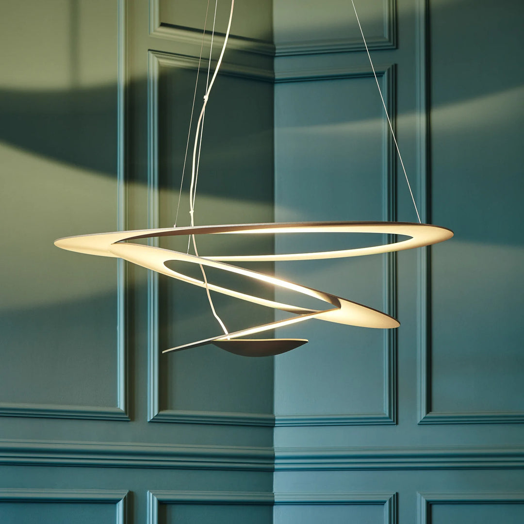 Artemide Pirce Mini Suspension Pendel LED, Guld 3000K