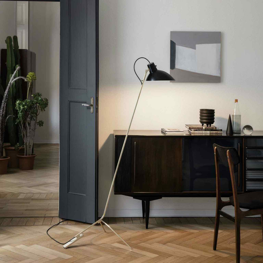 Astep VV Cinquanta Gulvlampe - Messing / Sort