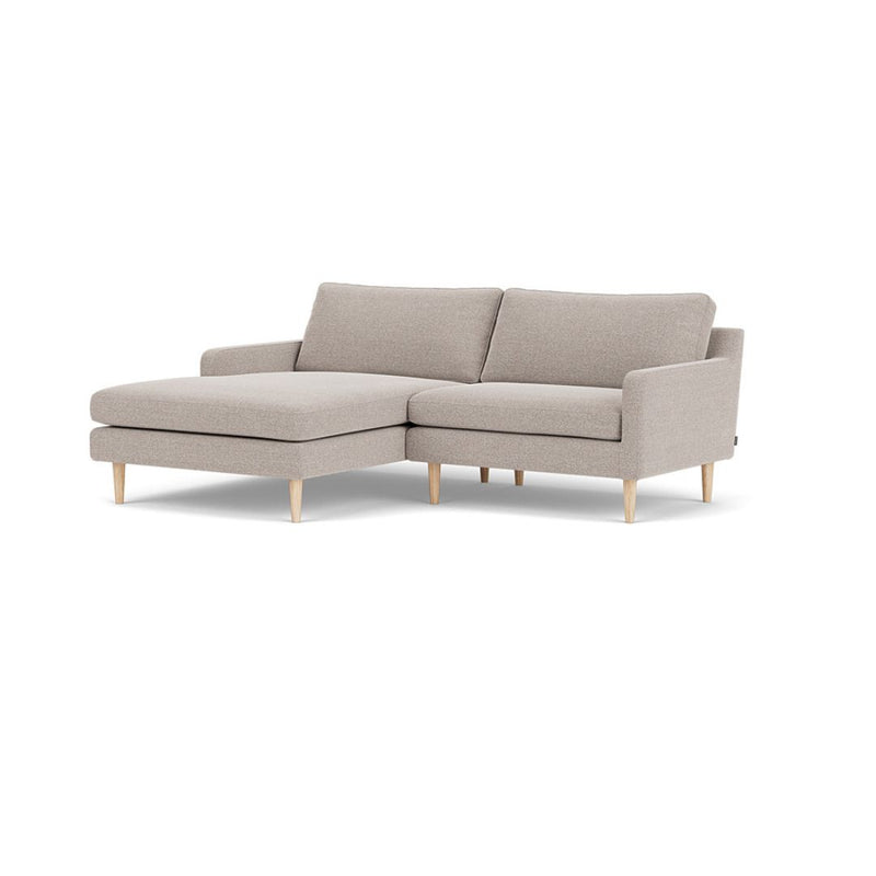 Astha 2 Personers Chaiselong Sofa Venstre - Agnes Brown