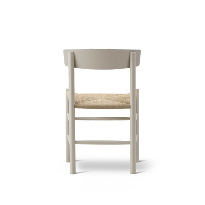 Fredericia Børge Mogensen J39 Folkestolen - Bøg Pebble Grey / Naturflet
