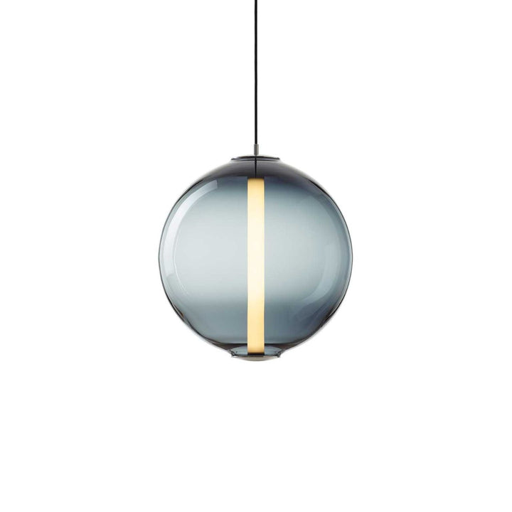 BOMMA Buoy Sphere Pendelleuchte, Rauch/Silber