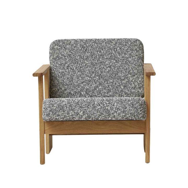 Form & Refine Block Lænestol, Olieret Eg/Zero