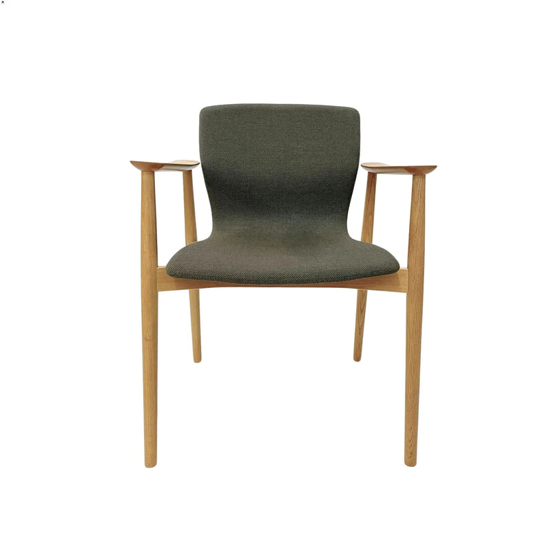 Magnus Olesen Butterfly Classic Chair, Eg / Grøn polstring