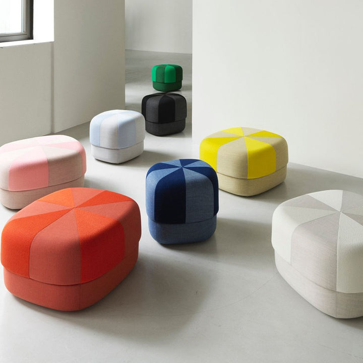 Normann Copenhagen Circus Puf Duo Large, Yellow