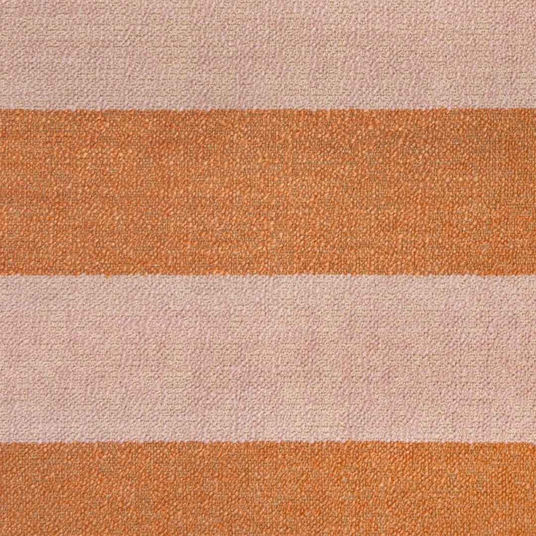 Copenhagen Sofa Lab Harald Loungestol, Striped Orange/Rose