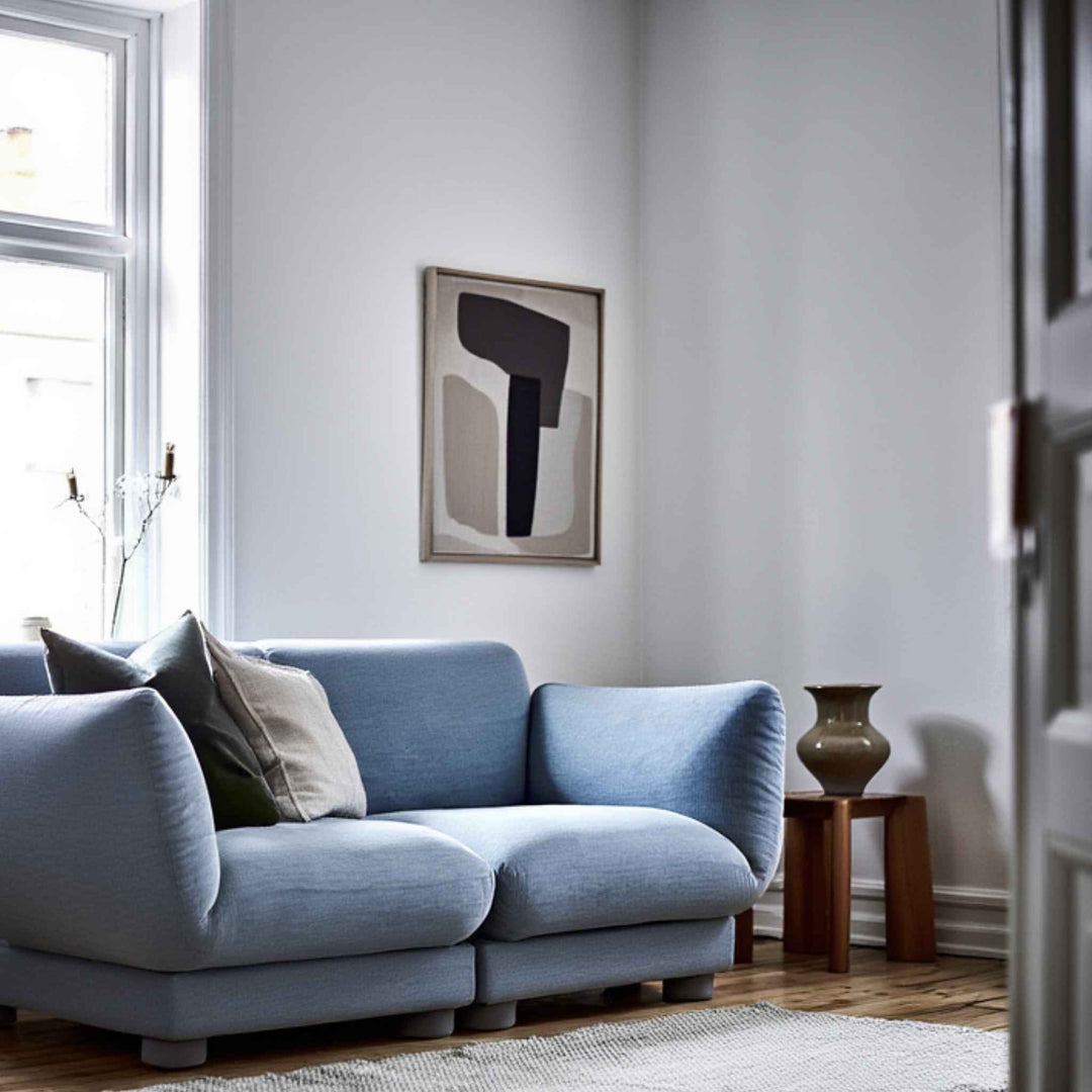 Copenhagen Sofa Lab Harald, 2 pers. modulsofa, Light blue