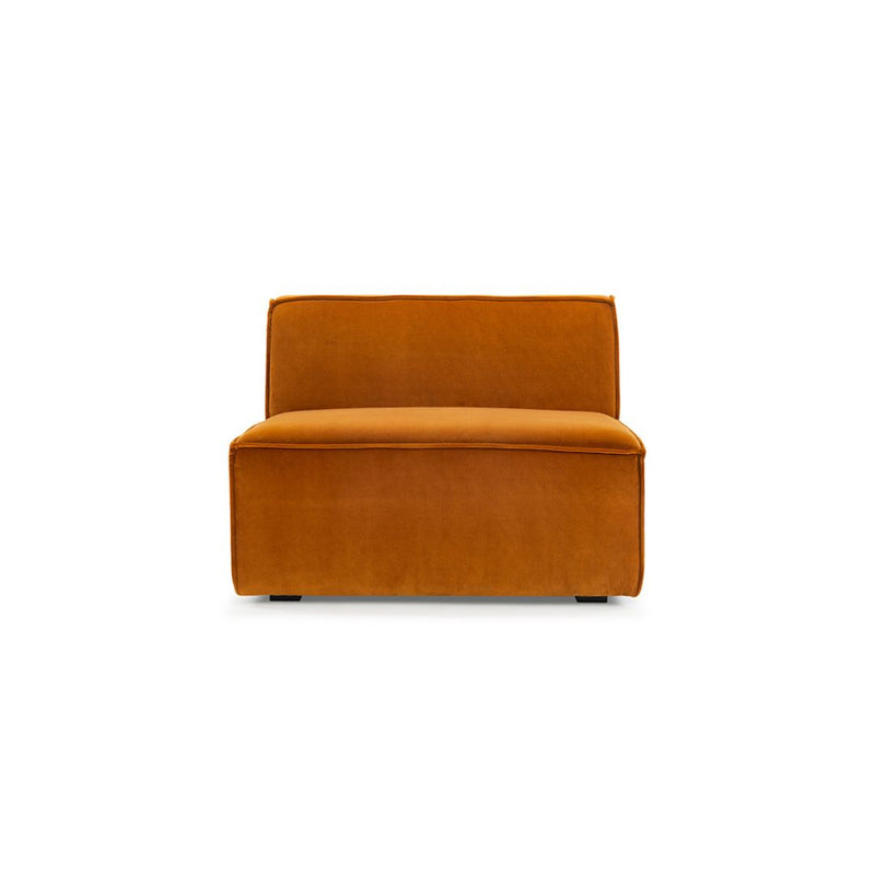 Dane 1 Personers Modul - Velour Matt Amber