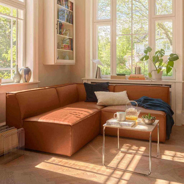 Dane Hjørnemodul Højre - Soffy Cognac