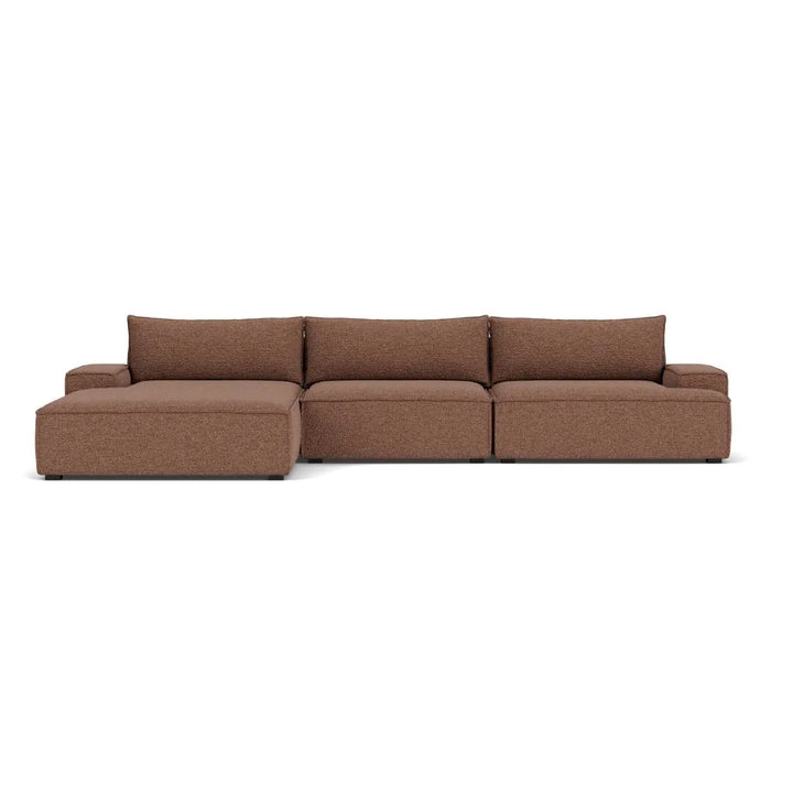 Daphne Chaiselong Sofa Venstre - Pebble Rust