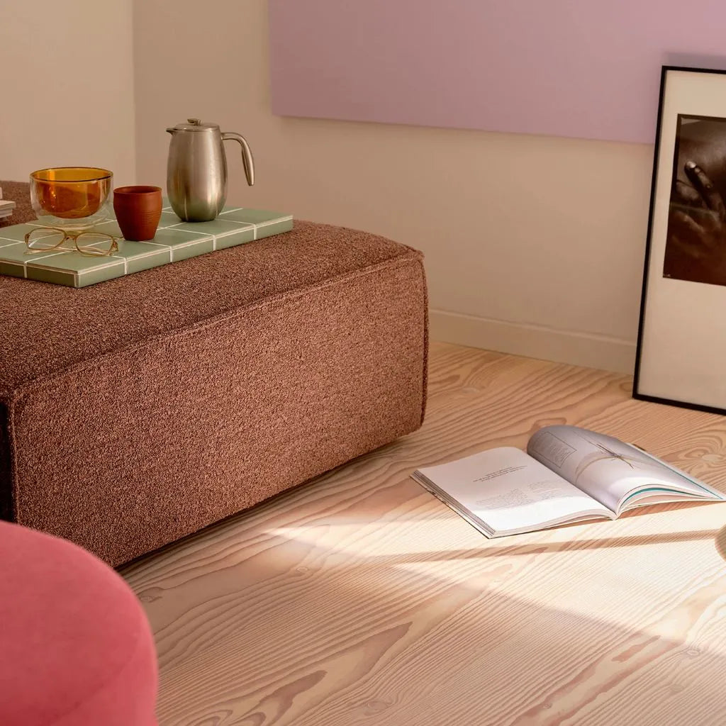 Daphne Chaiselong Sofa Venstre - Pebble Rust