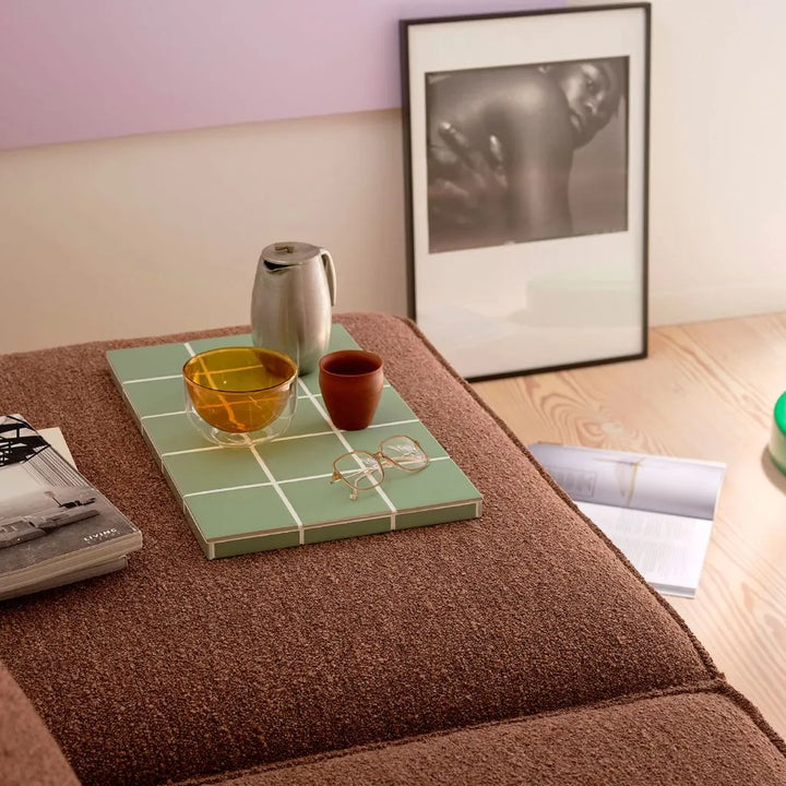 Daphne Chaiselong Sofa Venstre - Pebble Rust