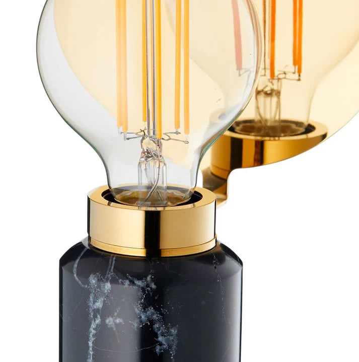 Design By Us Blind spot Bordlampe, Black/Gold