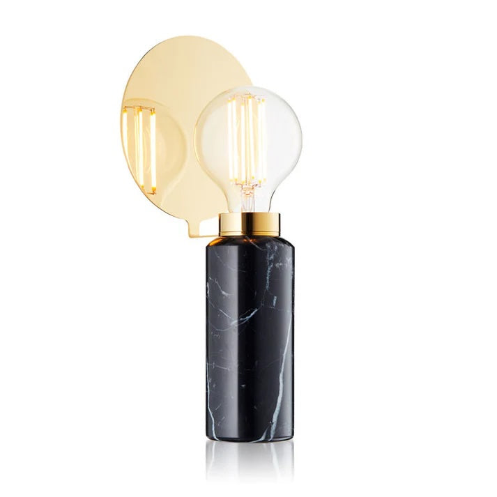 Design By Us Blind spot Bordlampe, Black/Gold