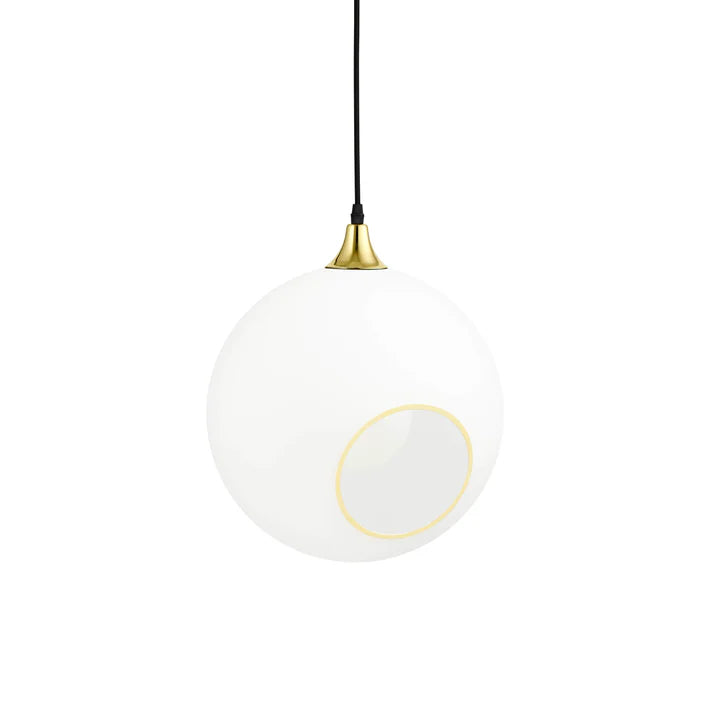 Design By Us Ballroom XL Pendel - White Snow, Opa/Gold