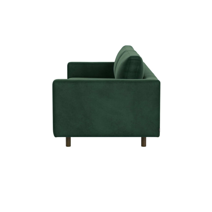 Douglas 3 Personers Sofa - Velour Lux Dark Green