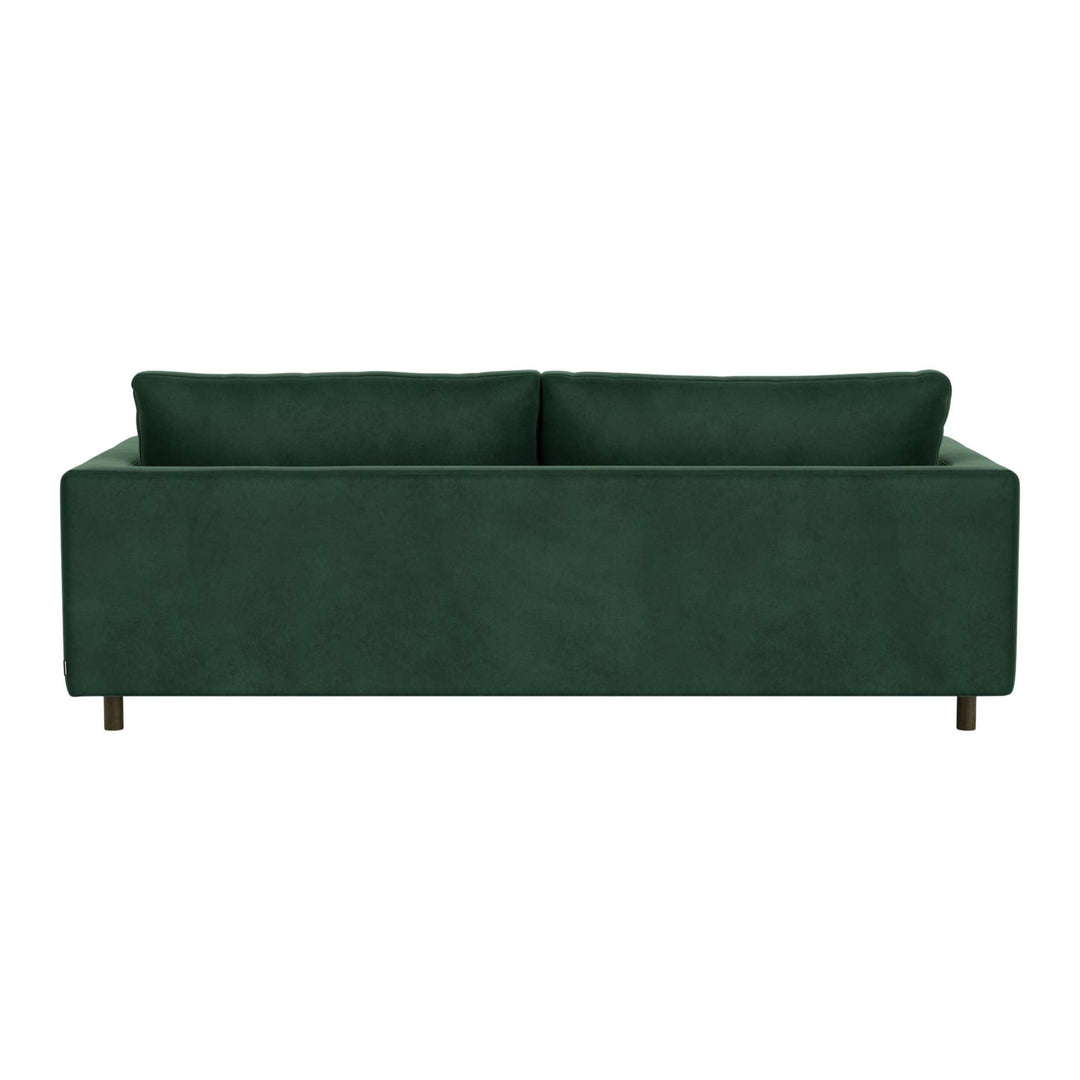 Douglas 3 Personers Sofa - Velour Lux Dark Green