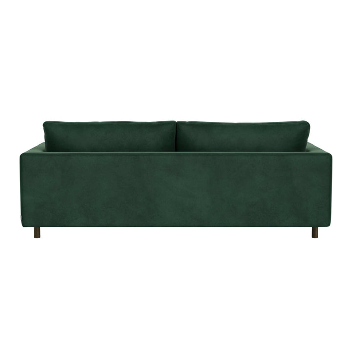 Douglas 3 Personers Sofa - Velour Lux Dark Green