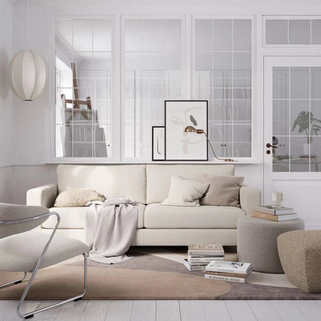 Dylan 3 Personers Sofa - Mark Sand