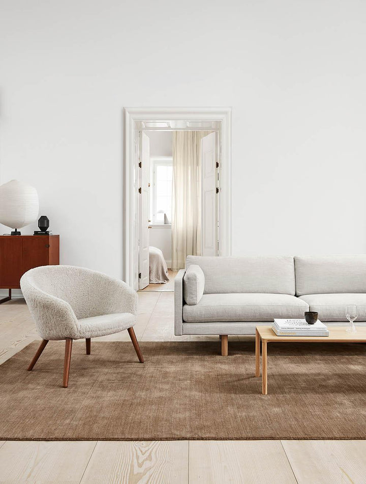 Massimo Earth Bamboo Gulvtæppe 250x300, Cashmere