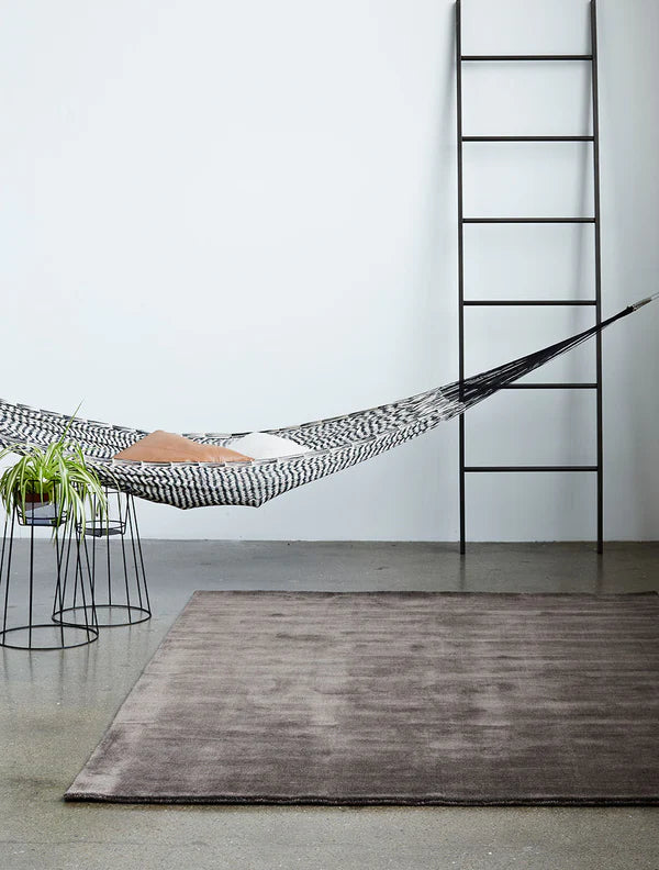 Massimo Earth Bamboo Gulvtæppe 170 x 240, Warm Grey