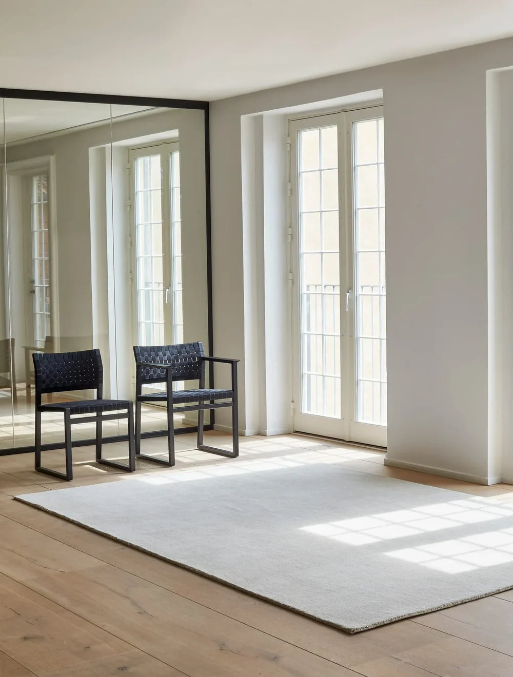 Massimo Earth Gulvtæppe 120x180, Natural silver grey