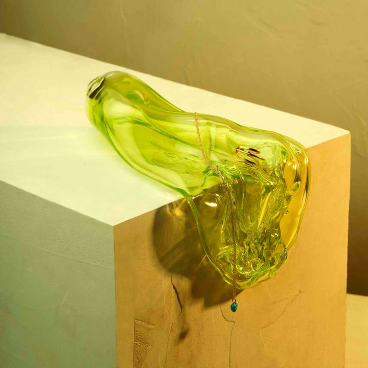 Reevein Studios Spora Skulptur Mellem - Electric Lime
