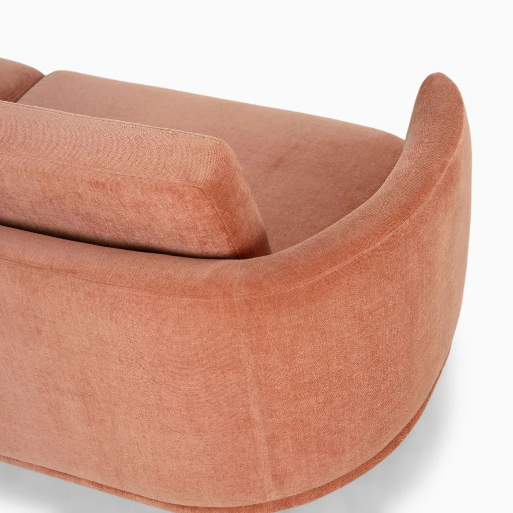 Ellinor 3 Personers Sofa - Danny Dusty Rose