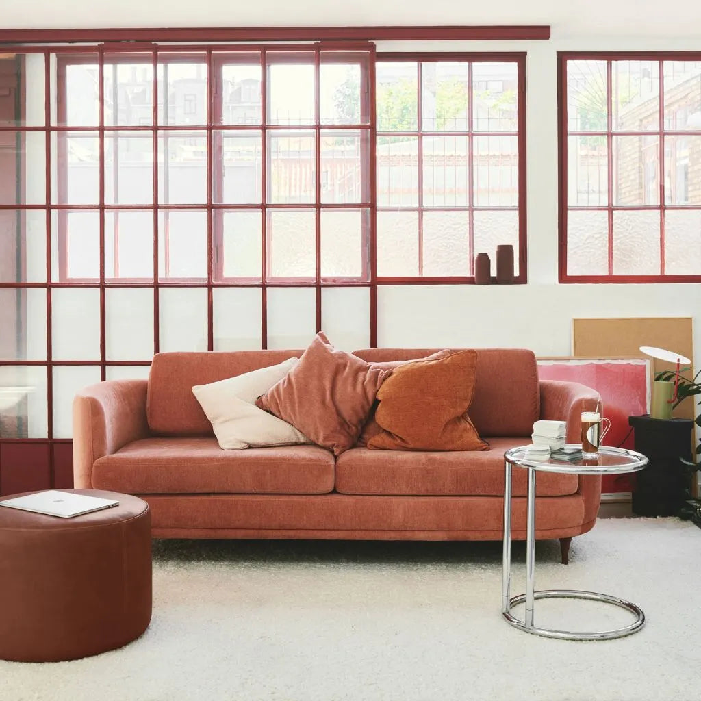 Ellinor 3 Personers Sofa - Danny Dusty Rose
