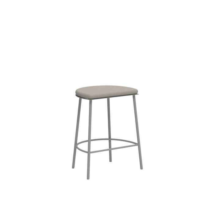 FRAMA Sketch 021 Hocker H50, Natur Canvas / Grau